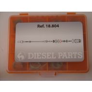 P18804 KASETA PODKŁADEK REGULACYJNYCH COMMON RAIL Bosch C.R. injector shims adjustment 19,0x22,0 (1,3-1,4) 110 sztuk - p18804.jpg